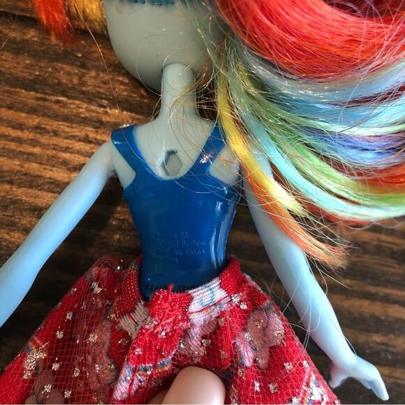 Hasbro My Little Pony Equestria Girls Rainbow Dash Doll Toy Gift Pretend Play - Picture 5 of 7